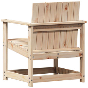 vidaXL 3-Piece Garden Lounge Set Solid Pine Wood