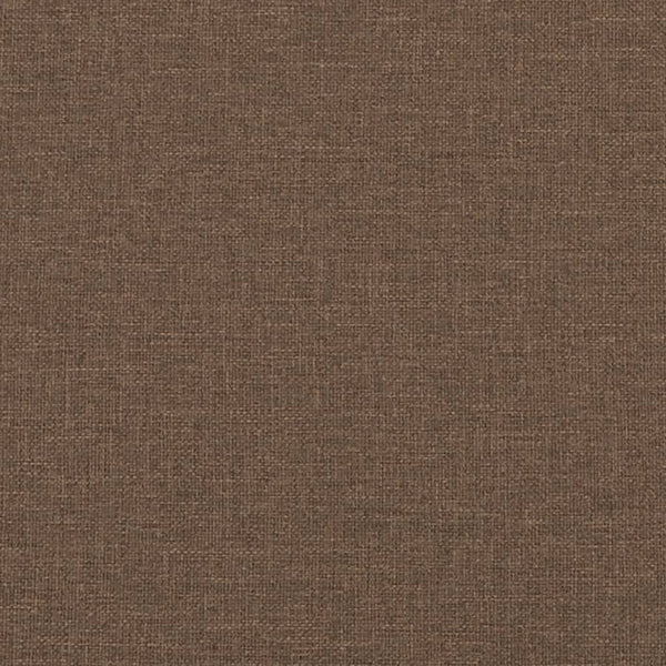 Braune Stoff Chaiselongue mit Kissen