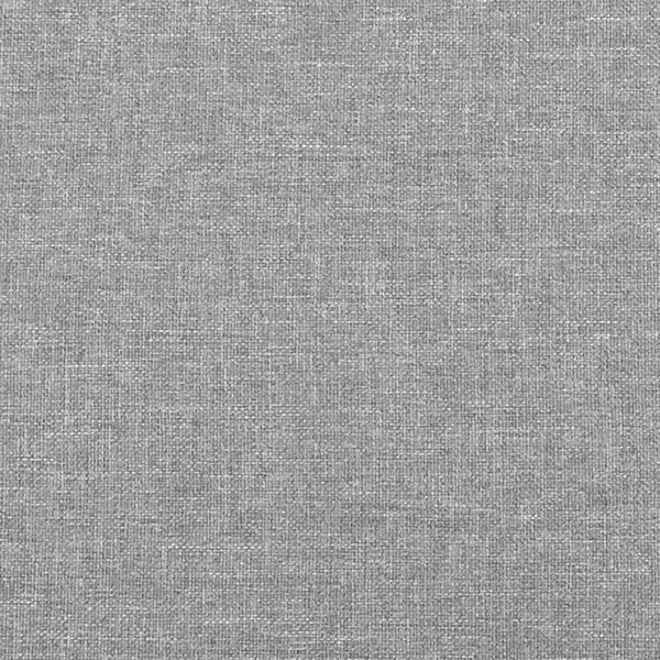 vidaXL Bed Frame without Mattress Light Grey 120x190 cm Fabric