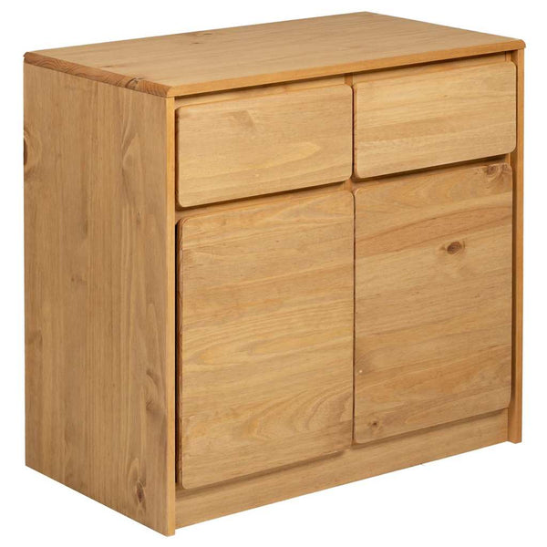 vidaXL Sideboard SAUDA Oak-Look 80x43x75.5 cm Pine Wood