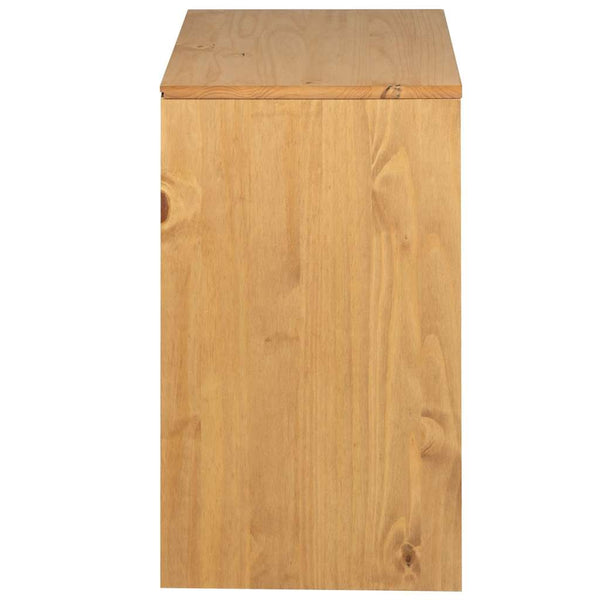 vidaXL Sideboard SAUDA Oak-Look 80x43x75.5 cm Pine Wood