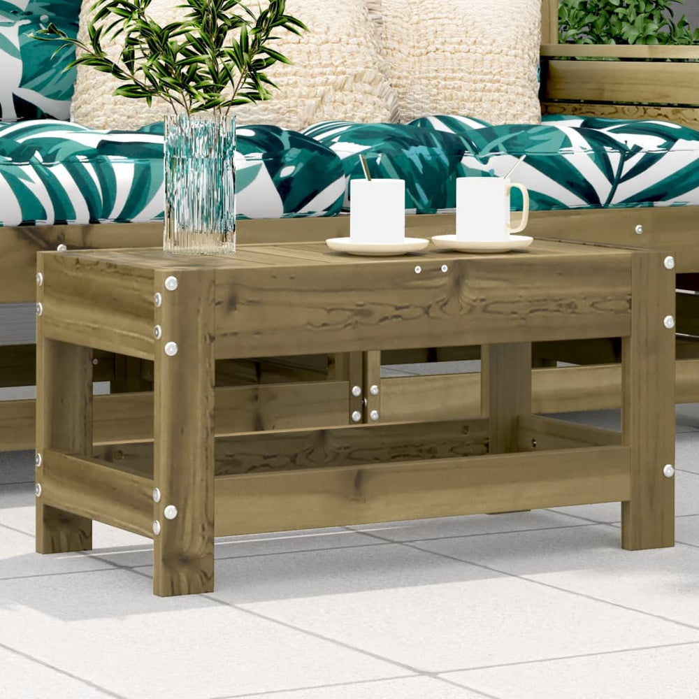 vidaXL Garden Stool 62x30x32 cm Impregnated Pine Wood