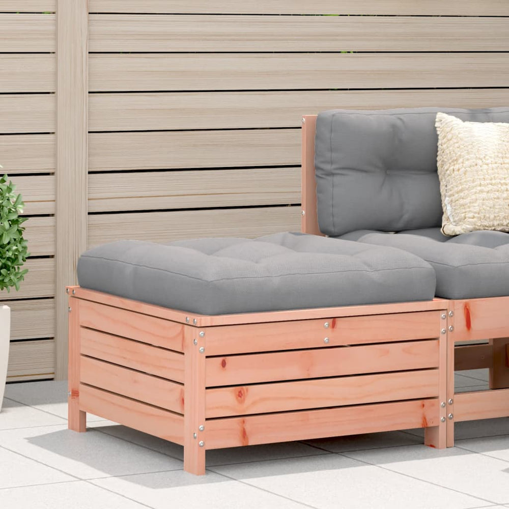 vidaXL Garden Stool 62x63.5x32 cm Solid Douglas Fir Wood