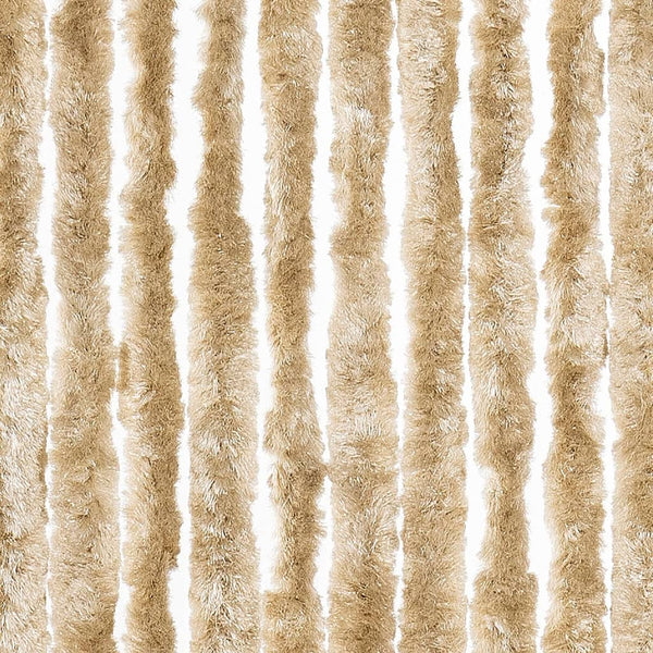 vidaXL Fly Screen Beige 100x200 cm Chenille