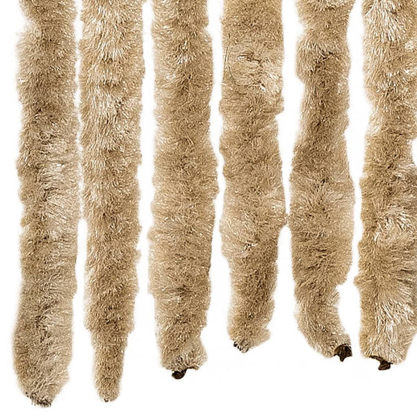 vidaXL Fly Screen Beige 100x200 cm Chenille