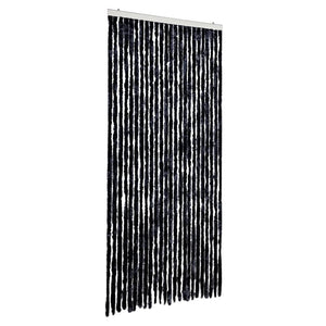 vidaXL Chenille Fly Curtain Anthracite 100x200 cm