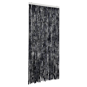 vidaXL Chenille Fly Curtain Anthracite 100x230 cm