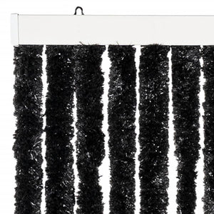 vidaXL Chenille Fly Curtain Anthracite 100x230 cm