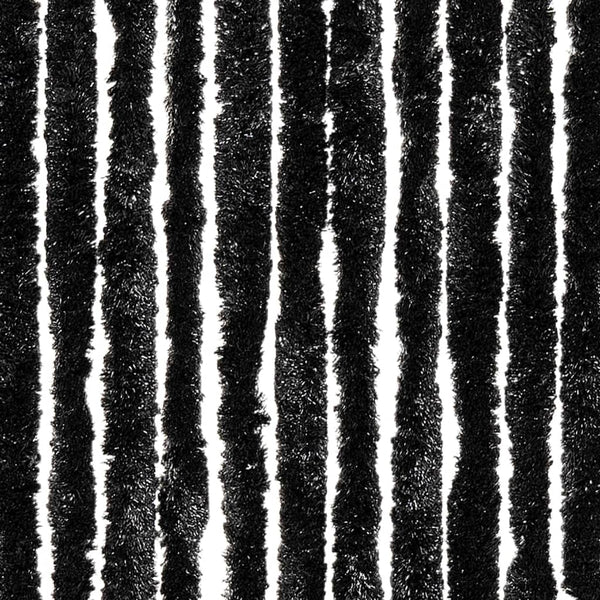 vidaXL Chenille Fly Curtain Anthracite 100x230 cm