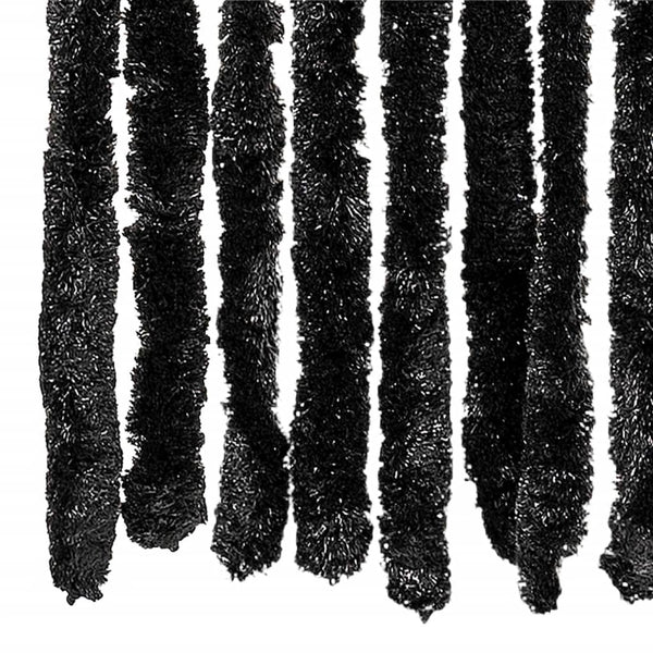 vidaXL Chenille Fly Curtain Anthracite 100x230 cm