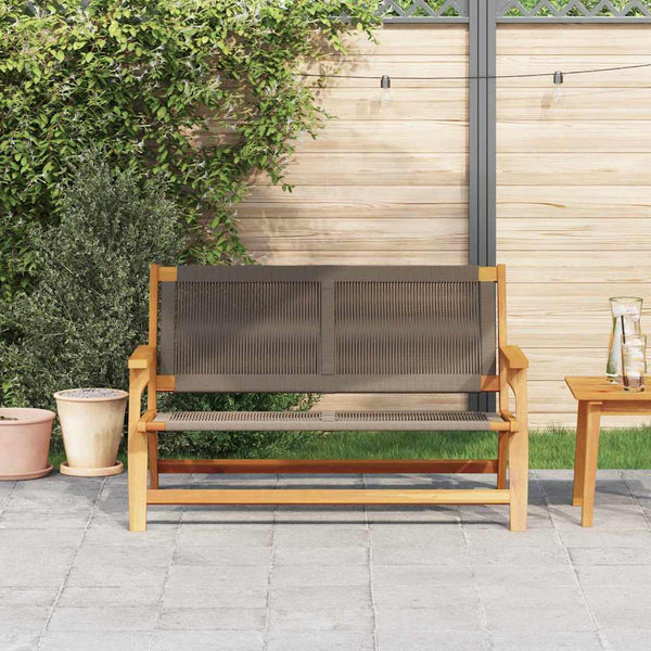 Gartenmöbel Grau Akazie Massivholz 122cm