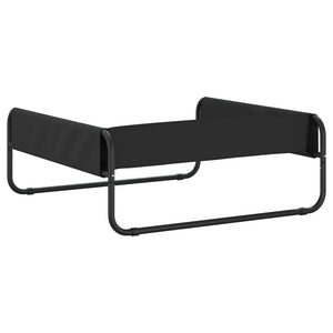 vidaXL Raised Dog Bed Anthracite Oxford Fabric and Steel