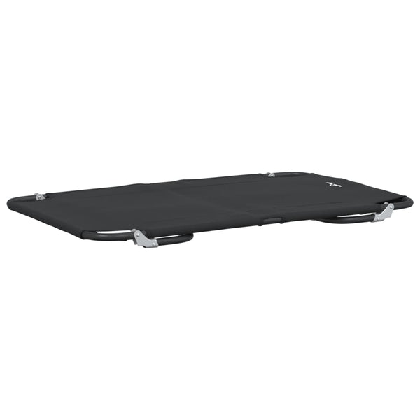 vidaXL Foldable Dog Bed Anthracite Oxford Fabric and Steel