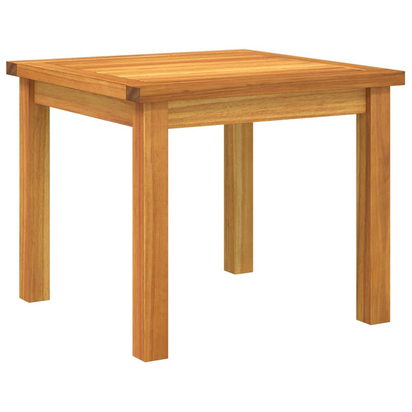 3-tlg. Bistro-Set Beige Poly Rattan Akazienholz
