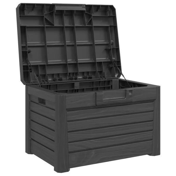 Anthrazit Kissenbox für Garten & Terrasse