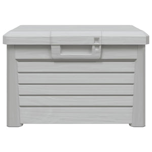 Graue Outdoor-Kissenbox aus Polypropylen