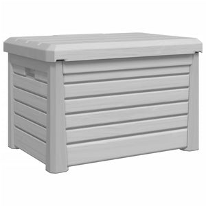 Graue Outdoor-Kissenbox aus Polypropylen