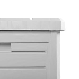 Graue Outdoor-Kissenbox aus Polypropylen