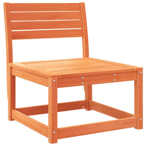 vidaXL 4-piece Garden Lounge Set Wax Brown Solid Pine Wood