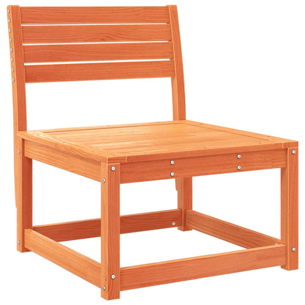 vidaXL 4-piece Garden Lounge Set Wax Brown Solid Pine Wood