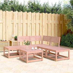 vidaXL 5-piece Garden Sofa Set Solid Douglas Fir Wood
