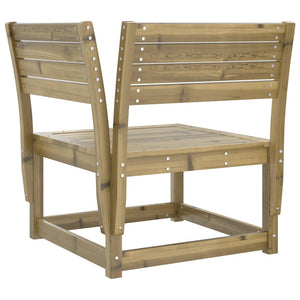 vidaXL 3-Piece Garden Sofa Set Impregnated Pinewood