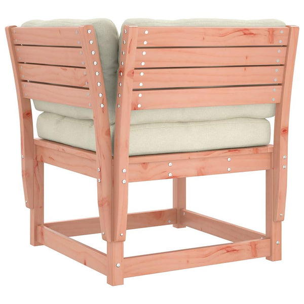 vidaXL 3-Piece Garden Sofa Set with Cushions Solid Douglas Fir Wood