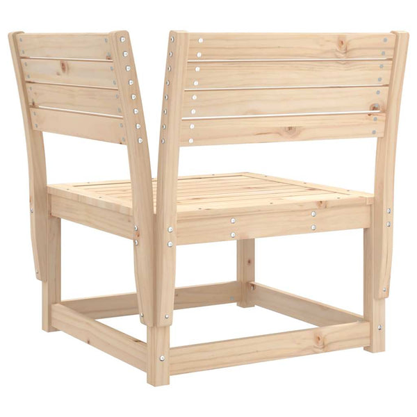 vidaXL 6-Seater Solid Pine Wood Garden Sofa Set