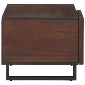 vidaXL Coffee Table Brown 80x51x40 cm Solid Mango Wood