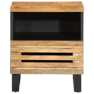 vidaXL Bedside Tables 2 pcs. 40x34x46 cm Rough Mango Wood