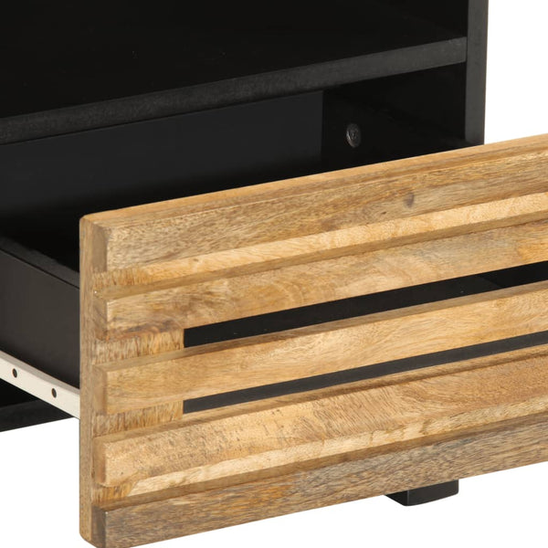 vidaXL Bedside Tables 2 pcs. 40x34x46 cm Rough Mango Wood