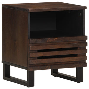 vidaXL Nightstands 2 pcs. 40x34x46 cm Solid Mango Wood