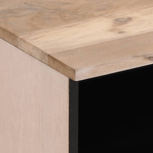 vidaXL Bedside Table 40x34x46 cm Bleached Solid Mango Wood