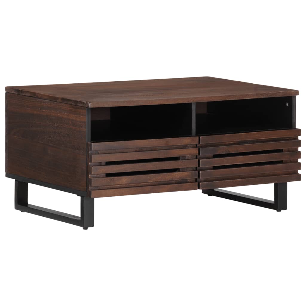 vidaXL Coffee Table Brown 80x55x40 cm Solid Mango Wood