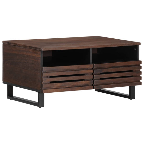 vidaXL Coffee Table Brown 80x55x40 cm Solid Mango Wood
