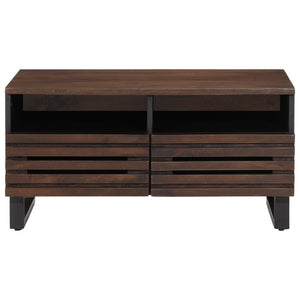 vidaXL Coffee Table Brown 80x55x40 cm Solid Mango Wood