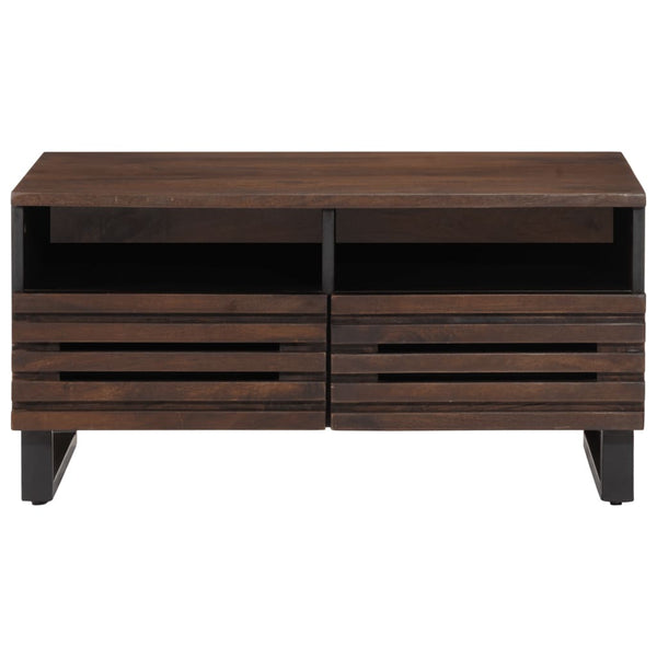 vidaXL Coffee Table Brown 80x55x40 cm Solid Mango Wood