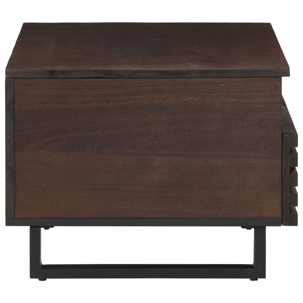 vidaXL Coffee Table Brown 80x55x40 cm Solid Mango Wood