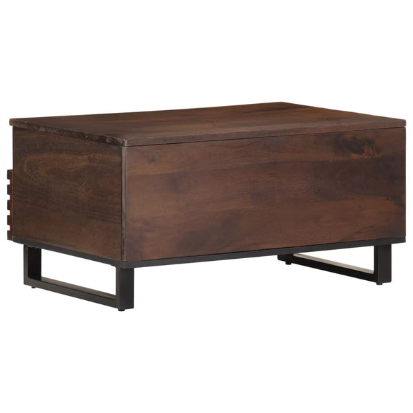 vidaXL Coffee Table Brown 80x55x40 cm Solid Mango Wood