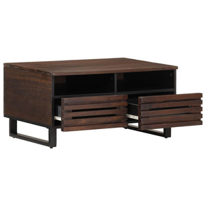 vidaXL Coffee Table Brown 80x55x40 cm Solid Mango Wood