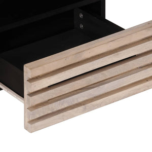 vidaXL Coffee Table 80x55x40 cm Rough Solid Mango Wood