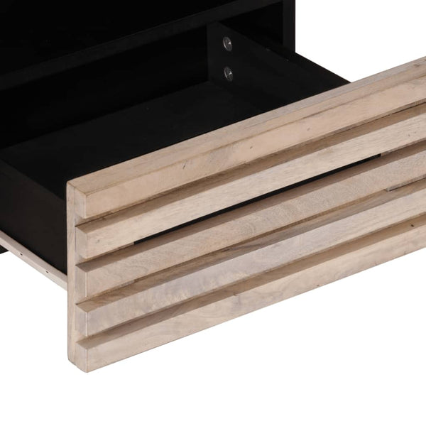 vidaXL Coffee Table 80x55x40 cm Rough Solid Mango Wood