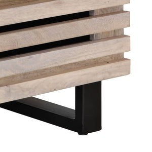 vidaXL Coffee Table 80x55x40 cm Rough Solid Mango Wood