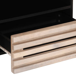 vidaXL TV Cabinet 80x34x46 cm Solid Mango Wood