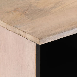 vidaXL TV Cabinet 80x34x46 cm Solid Mango Wood