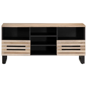 vidaXL TV Cabinet 100x34x46 cm Solid Mango Wood