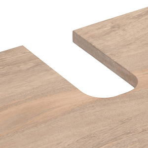 vidaXL Bathroom Sink Cabinet 62x34x58 cm Solid Mango Wood