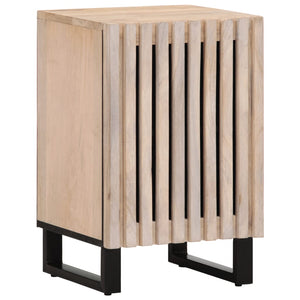 vidaXL Bathroom Cabinet 38x34x58 cm Solid Mango Wood