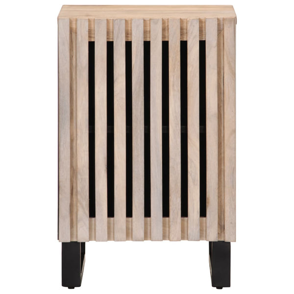 vidaXL Bathroom Cabinet 38x34x58 cm Solid Mango Wood