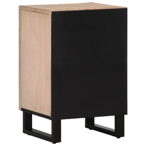 vidaXL Bathroom Cabinet 38x34x58 cm Solid Mango Wood